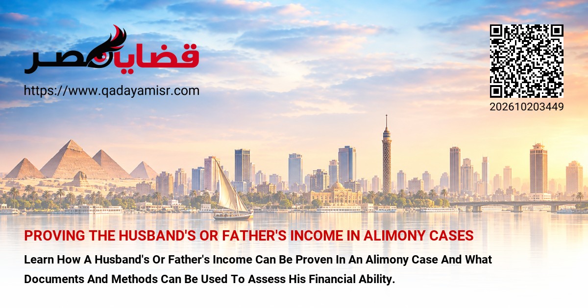 Proving the Husband's or Father's Income in Alimony Cases